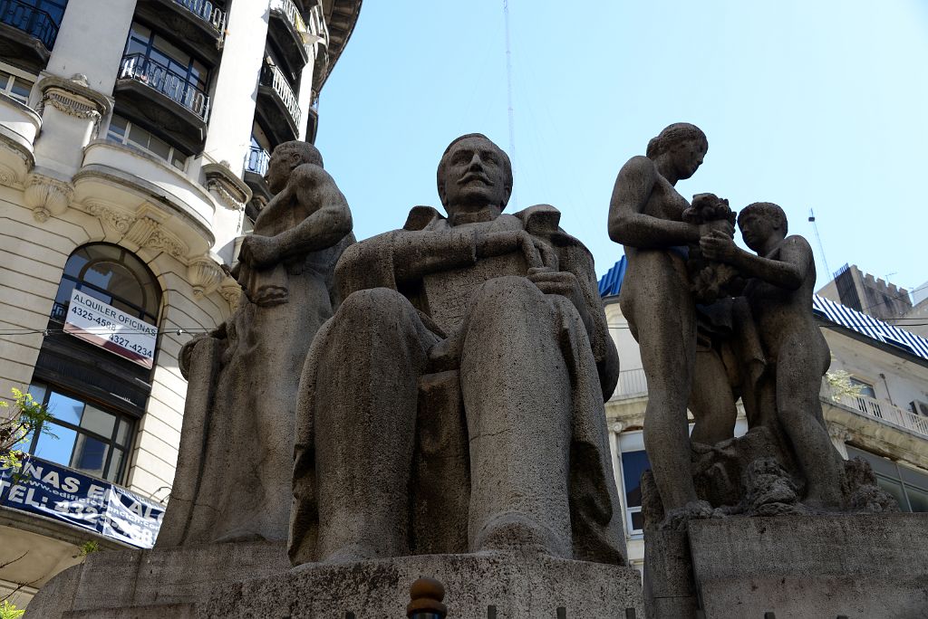 17 Statue Of General Roque Saenz Pena Near Plaza de Mayo Buenos Aires